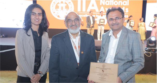 Recognition by IIA President  ( 2023 - 2025 ) - Ar. Vilas Vasant Avachat